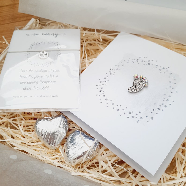 Miscarriage Gift Comfort Box / Babyloss / Bereavement Box / Miscarriage / Hug in a box / Wish Bracelet / Thinking of you image 6