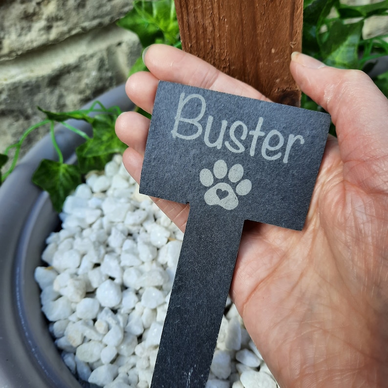 Marqueur grave à la mémoire d'un animal de compagnie / Perte d'un animal de compagnie / Plaque commémorative / Perte d'un chien / Cadeau en cas de deuil d'un animal de compagnie image 8