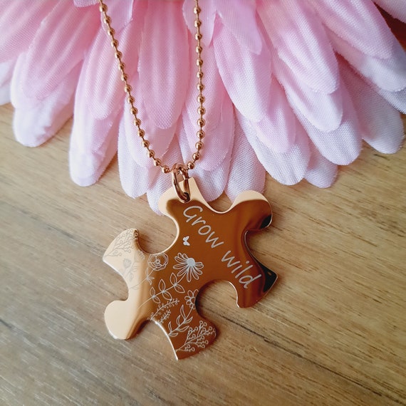 Personalised jigsaw necklace deals