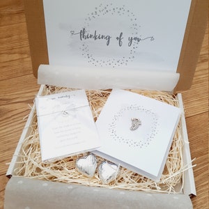 Miscarriage Gift Comfort Box / Babyloss / Bereavement Box / Miscarriage / Hug in a box / Wish Bracelet / Thinking of you image 2