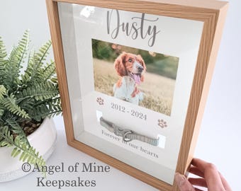 Pet Collar Memorial Frame | Pet Loss | Pet Memorial Gift