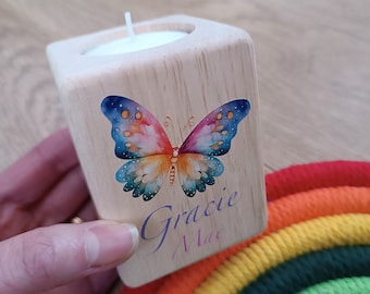 Baby loss Butterfly Memorial Candle / Wave of Light / BLAW Candle / Miscarriage / Stillbirth / BLAW 2024