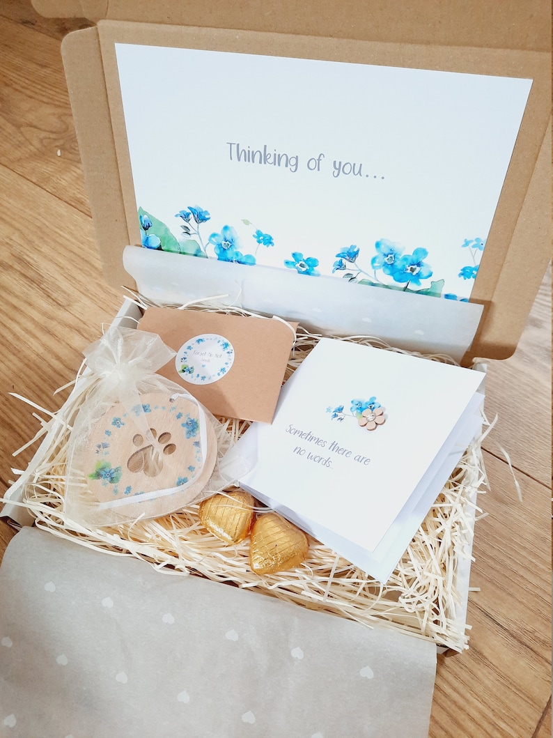 Pet Bereavement Box / Pet Comfort Box / Pet Loss / Hug in a box / Letter Box Gift / Thinking of you image 10