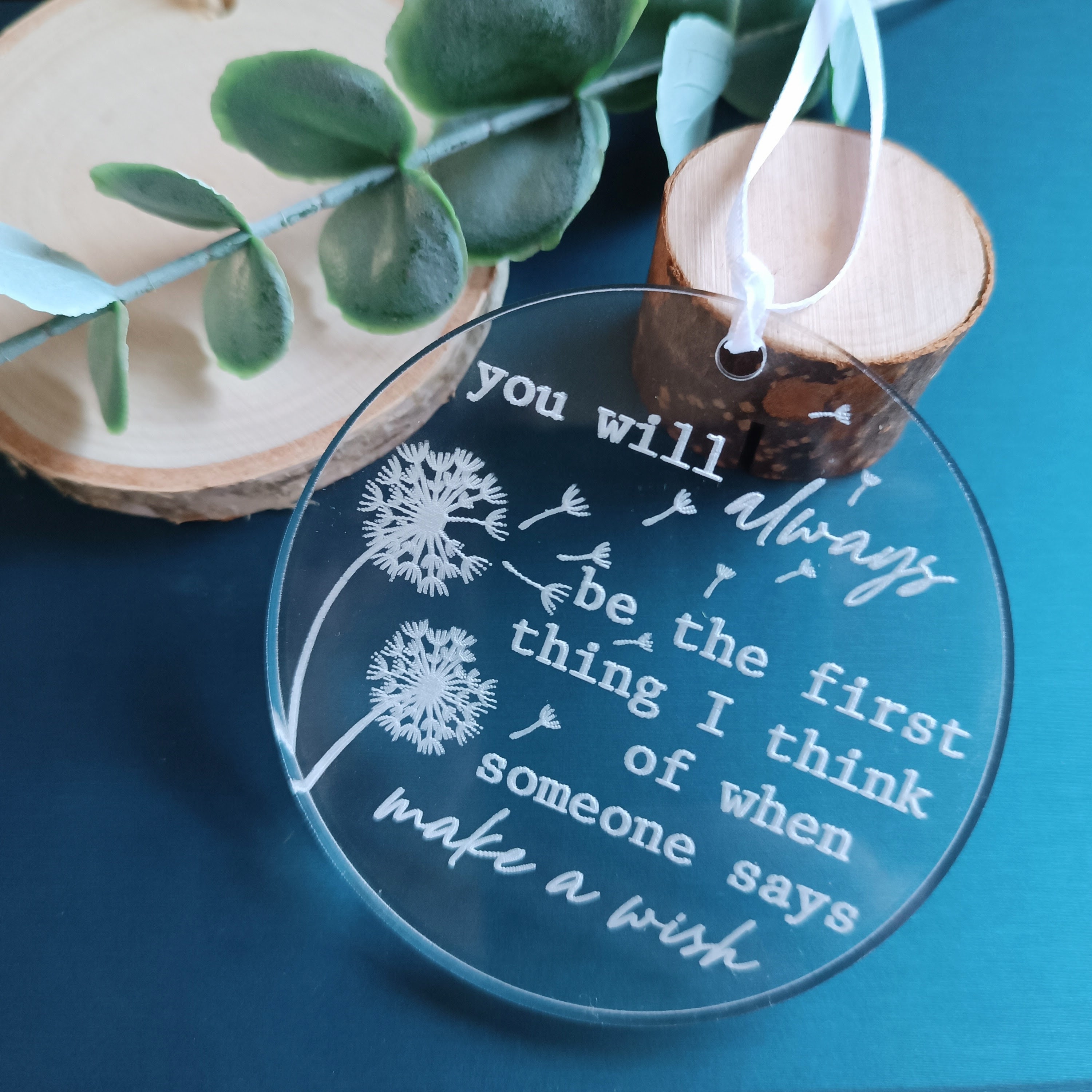 Make a Wish Memorial Ornament - Etsy