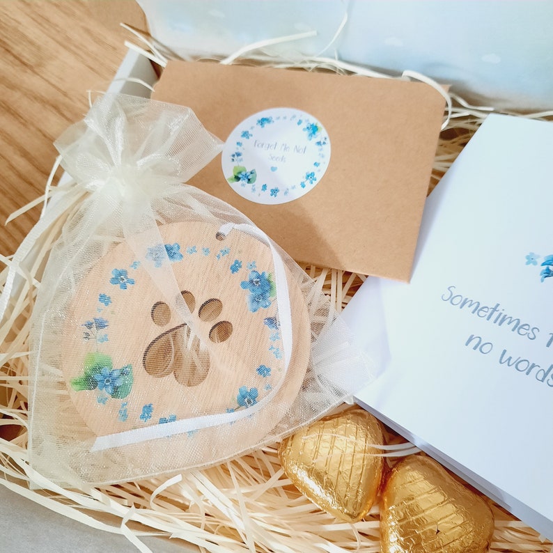 Pet Bereavement Box / Pet Comfort Box / Pet Loss / Hug in a box / Letter Box Gift / Thinking of you image 4