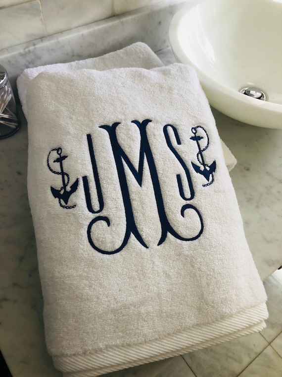 monogrammed hand towels amazon