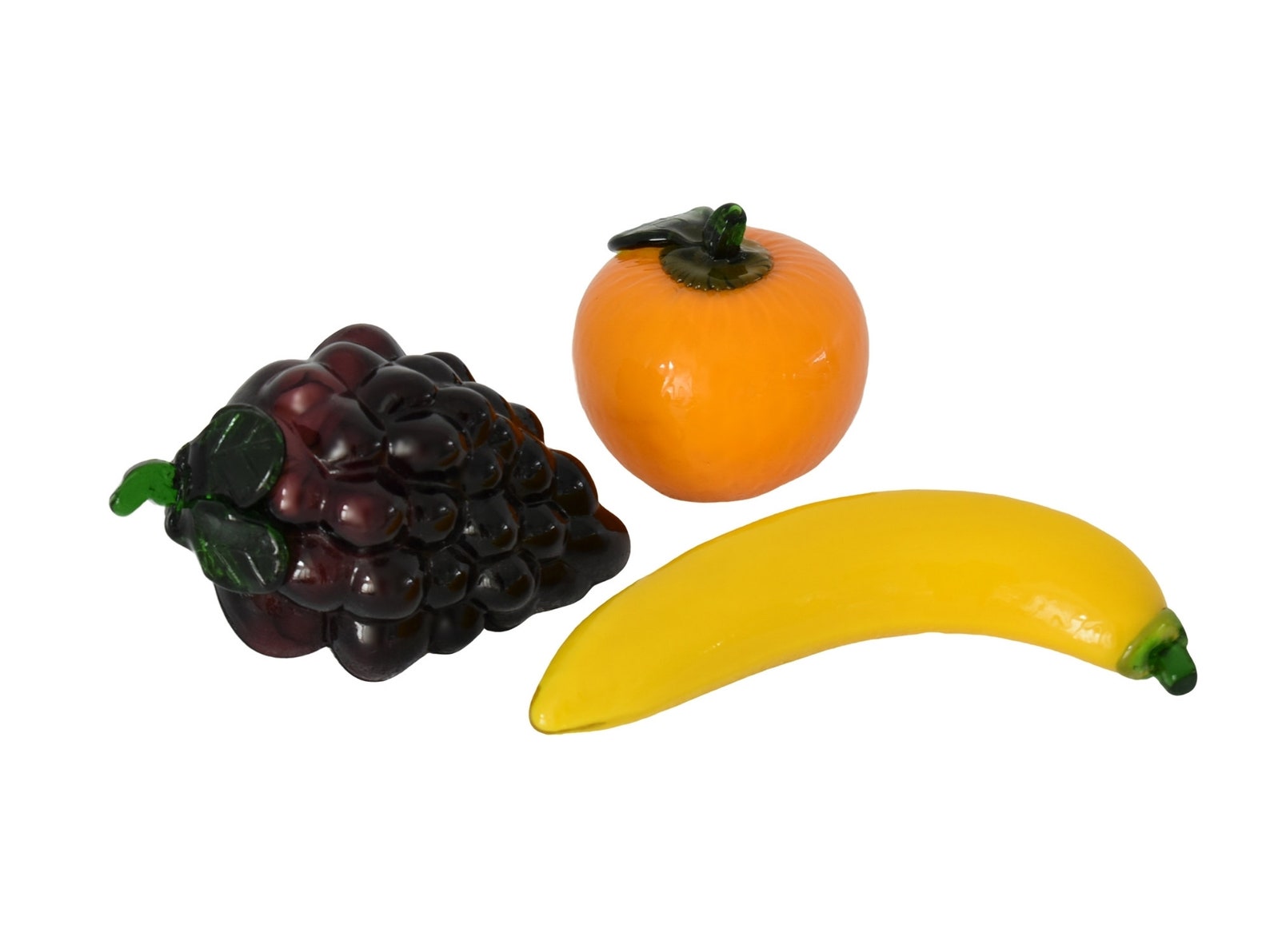 Art Glass Fruit Veggies Hand Blown Glass Peppers 12 Pcs Etsy