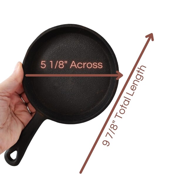 Miniature Cast Iron Skillet Etsy