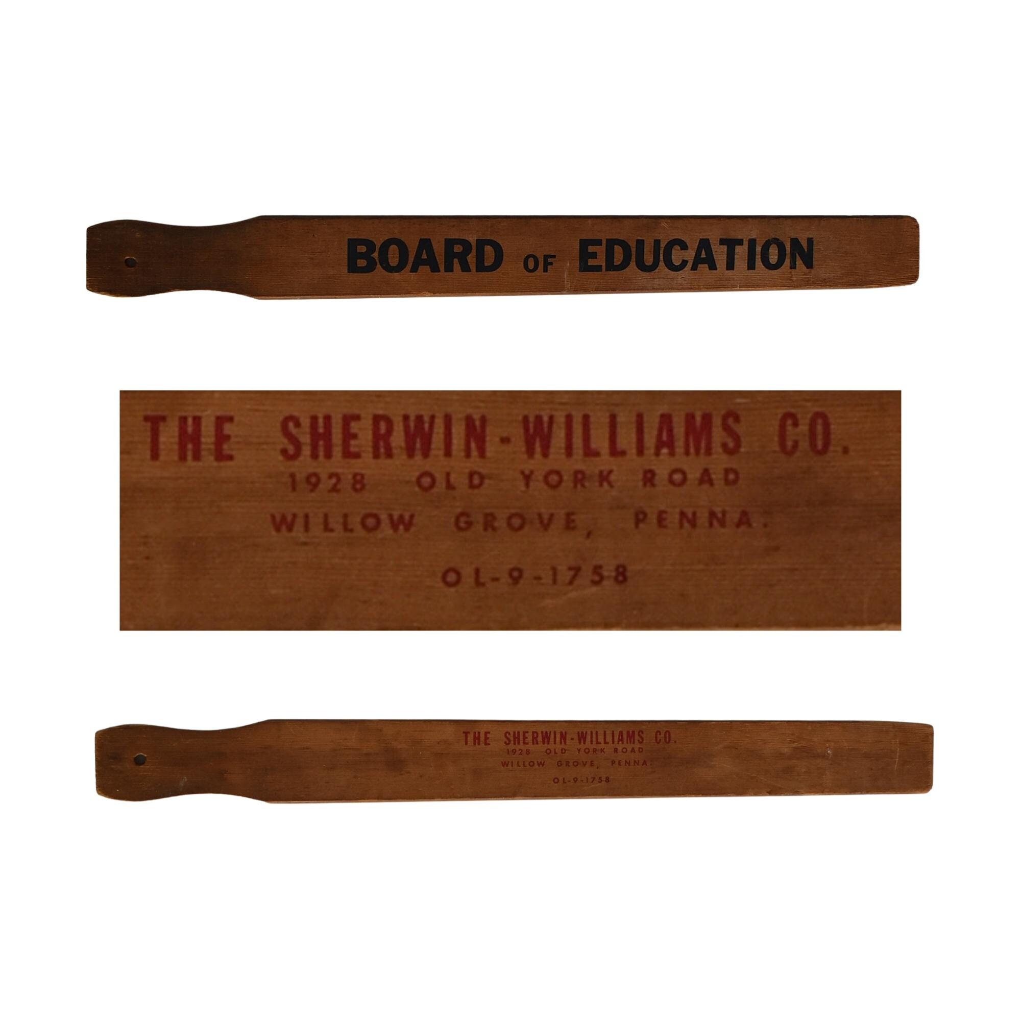 Vintage Sherwin Williams Advertising Oversized Paint Stick - Etsy