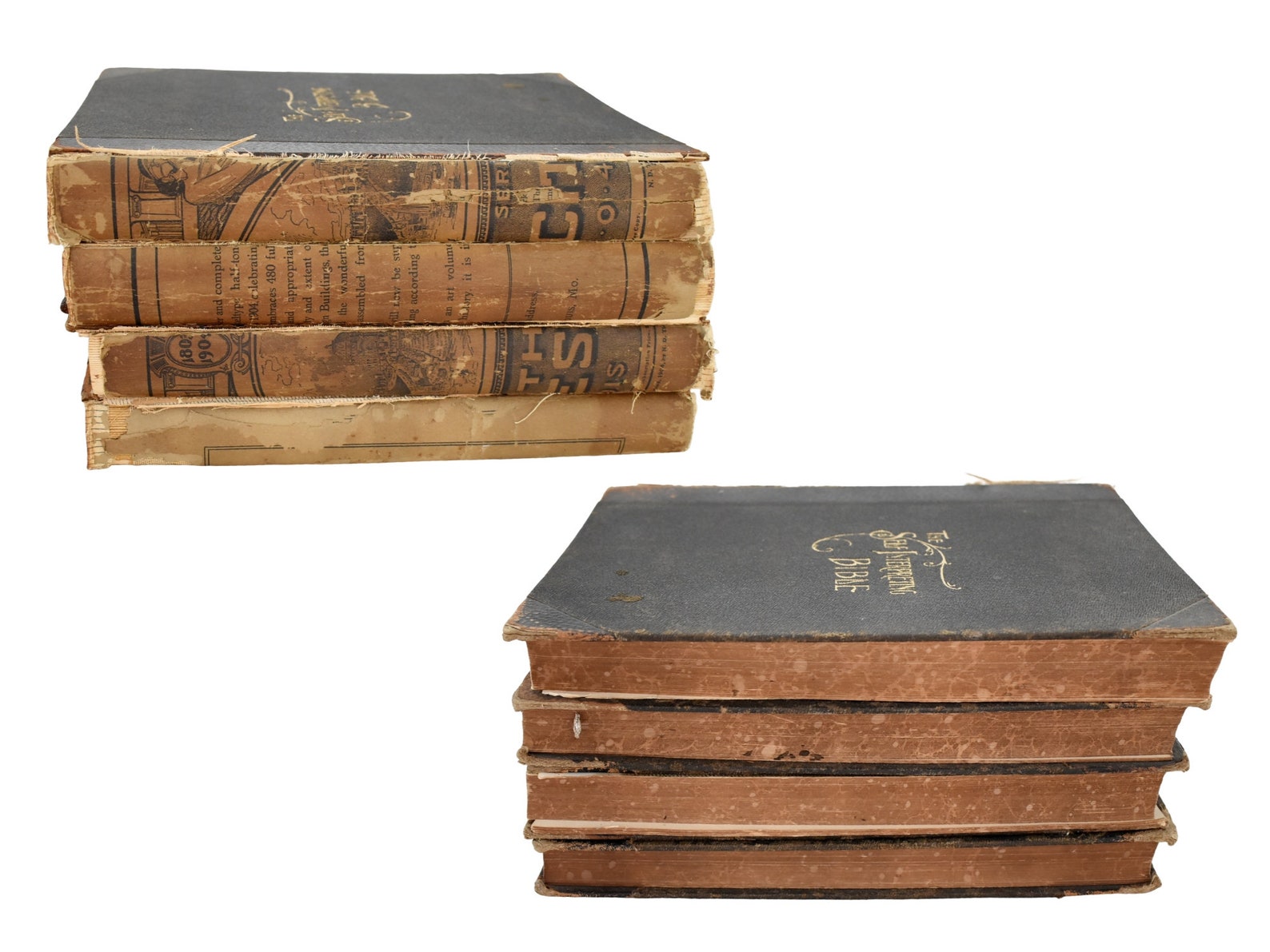 The Self Interpreting Bible 1905 Antique Book Hundreds Photos Etsy