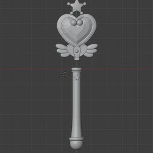 Pink Moon Stick 3D Model STL/OBJ Digital Download