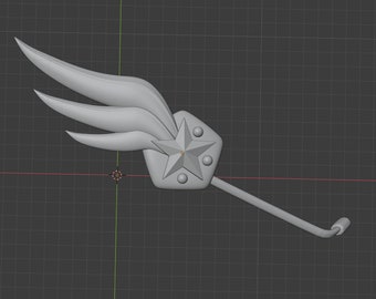 Sailor Starlight Headset STL / OBJ files Digital Download
