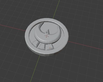 Breath of the Wild belt buckle set STL files Digital Download
