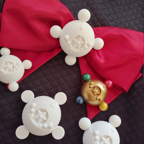 Cosplay Brooch Sailor Moon Inspired 3D Print kit