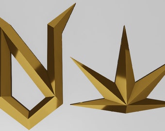 Union and Under Badge STL files DIGITAL DOWNLOAD