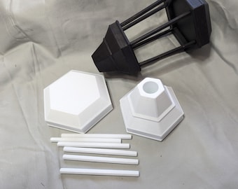 Delicious Lantern 3D Printed Staff Topper Kit for Cosplay
