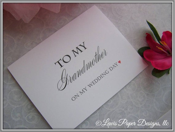 Floral Card - To My Parents On My Wedding Day Card Parents of the Bride Wedding Card Parents of the Groom FPS0066