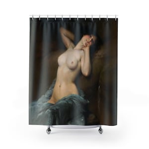 Albert Joseph Penot - The Charm of the Evening  Shower Curtain
