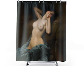 Albert Joseph Penot - The Charm of the Evening  Shower Curtain