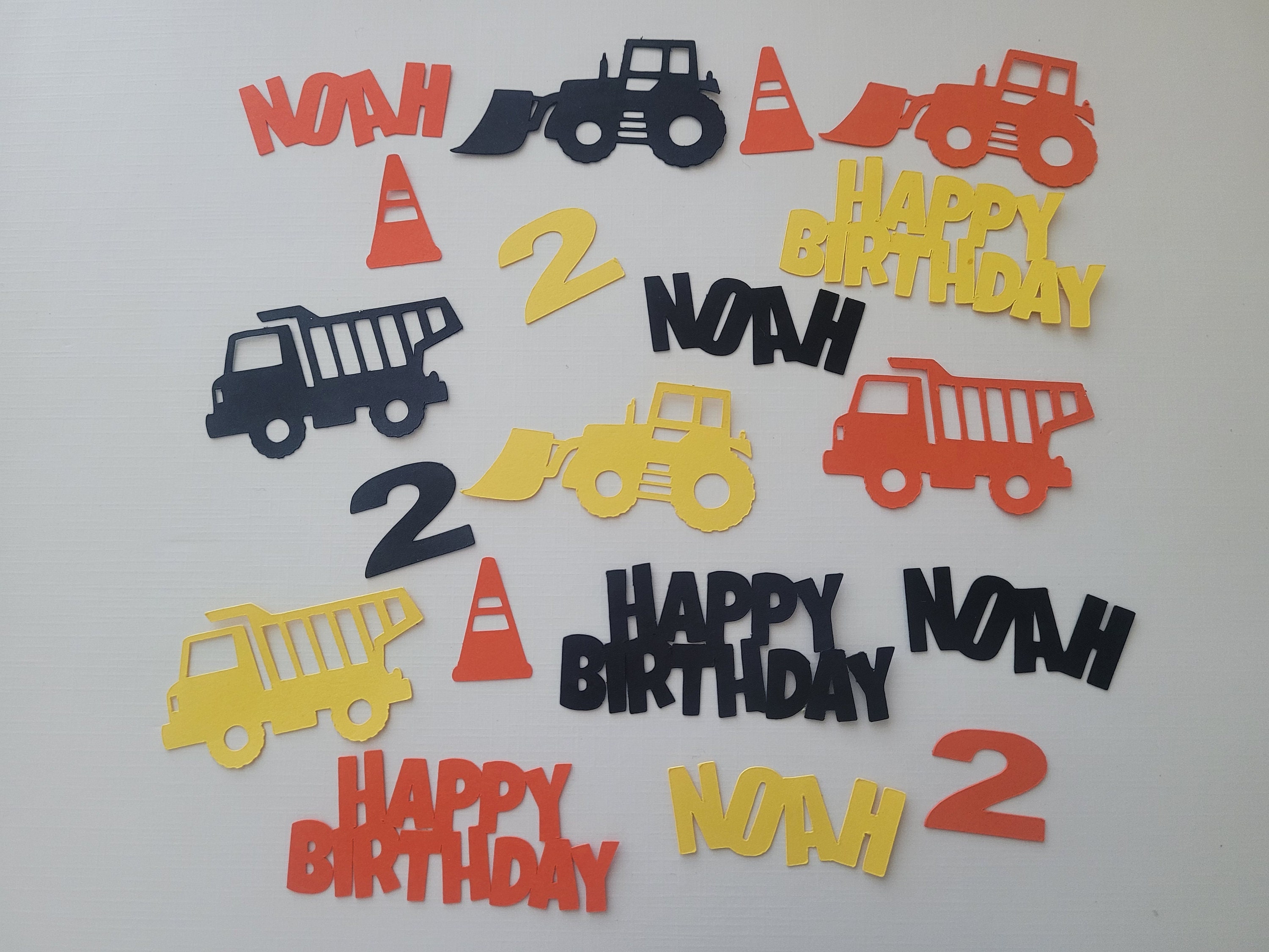 Construction Birthday Party Confetti Birthday Party Confetti Party Confetti Birthday Party Confetti Confetti 75 pieces
