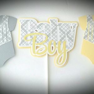 It&#39;s a Boy Centerpiece Stick - Baby Boy Centerpiece Stick - Baby Shower Decoration Sticks - Baby Shower Centerpiece Sticks - Set of 3