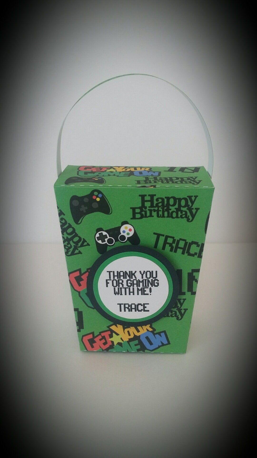 Gaming Birthday Party Favor Box Gaming Party Favor Box Gaming Favor Box