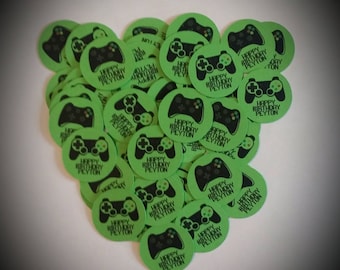 Gamer Birthday Party Confetti - Video Game Party Confetti - Birthday Party Confetti - 100 pieces