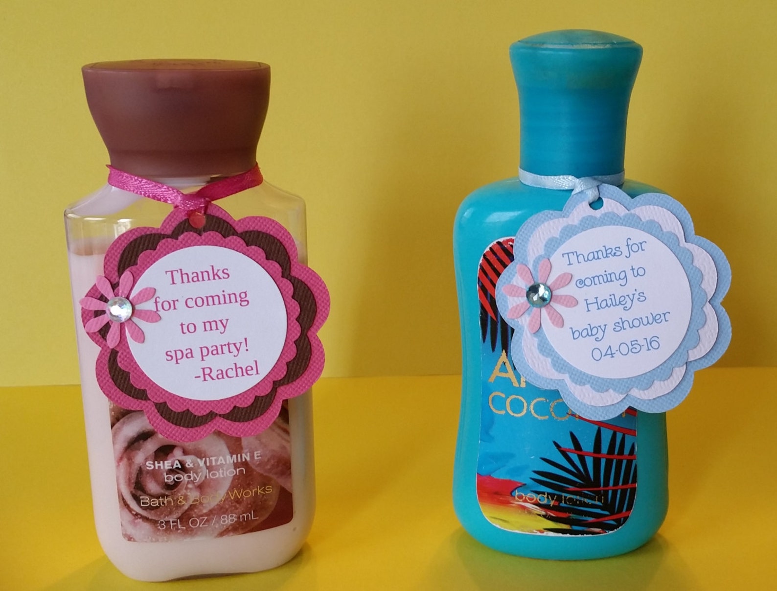 Baby Shower Favor Tags Wedding Shower Favor Tags Birthday Etsy