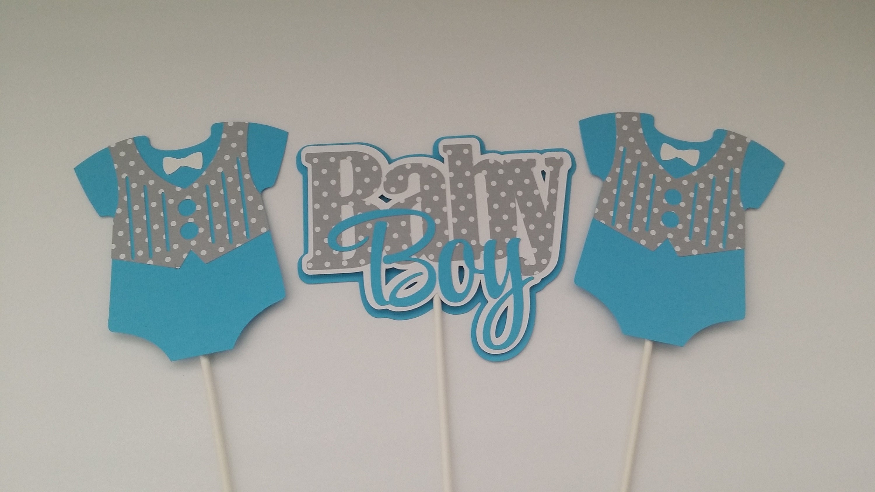 It's a Boy Centerpiece Stick Baby Boy Centerpiece Stick Etsy