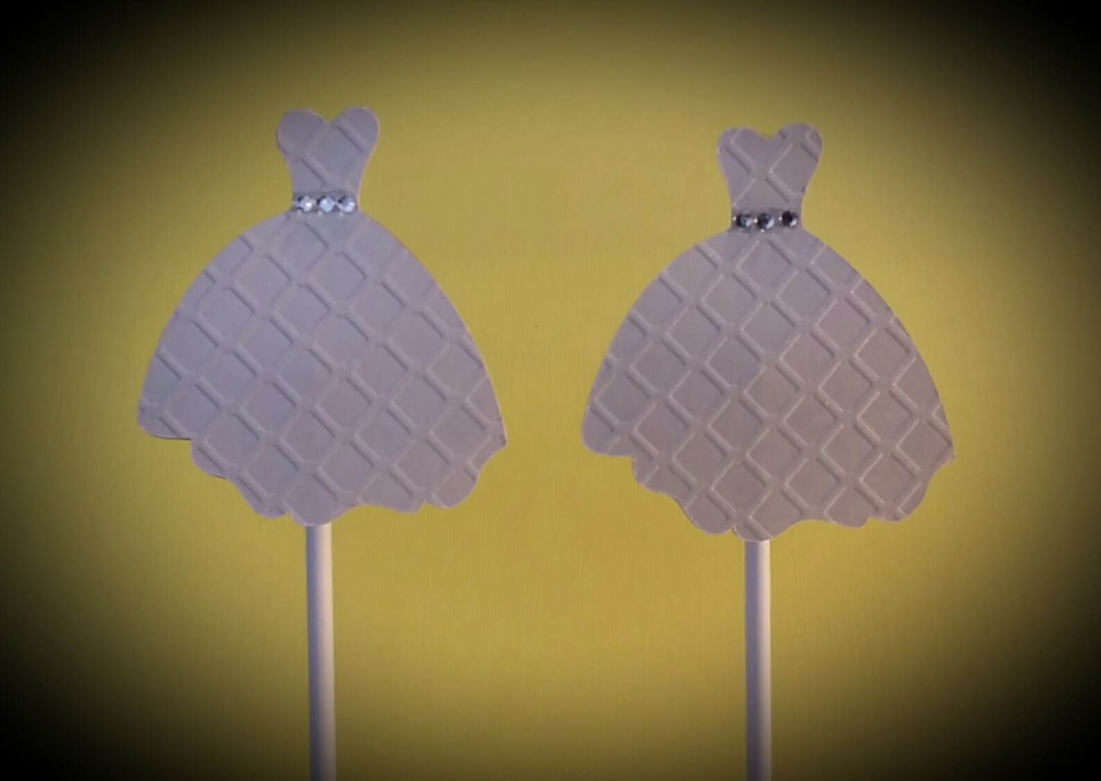 WEDDING DRESS CUPCAKE Toppers Wedding Cupcake Toppers Etsy