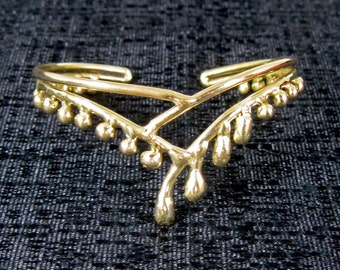 Ellegant Beaded Bronze Bracelet - EBB01 by David Blonski