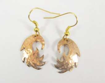 Abstract Bronze Earrings (ER-13) by David Blonski