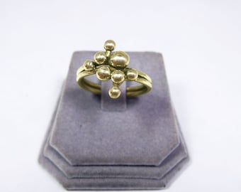 Freeform Handmade Bronze Ring (one of a kind)   BR106