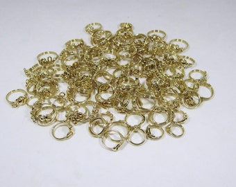 Wholesale Lot of 100 One-of-a-Kind Bronze Rings by David Blonski