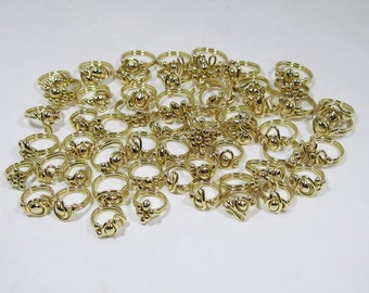 Wholesale Lot of 50 One-of-a-Kind Bronze Rings by David Blonski
