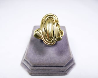 Elegant & Fanciful Bronze Cocktail Ring (one of a kind)   BCR31