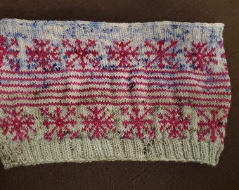 Blizzard Cowl Knitting Pattern | colorwork | winter | cowl |