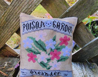 Oleander Cross Stitch Pattern | Poison Garden Collection (PDF only)