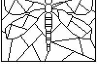 Printable Coloring Page- Dragonfly- PDF download only you print