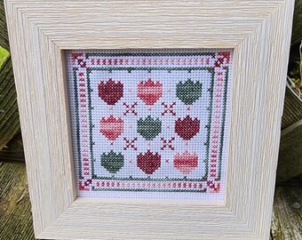 Spring Garden Quilt PDF Cross stitch pattern | cottagecore | quilt