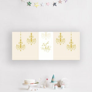 1st Birthday Backdrop Banner