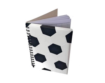 A6 Football Notebook for Boys Him Dad Gift Children Tactics Board Lined Soccer Notepad Stationary
