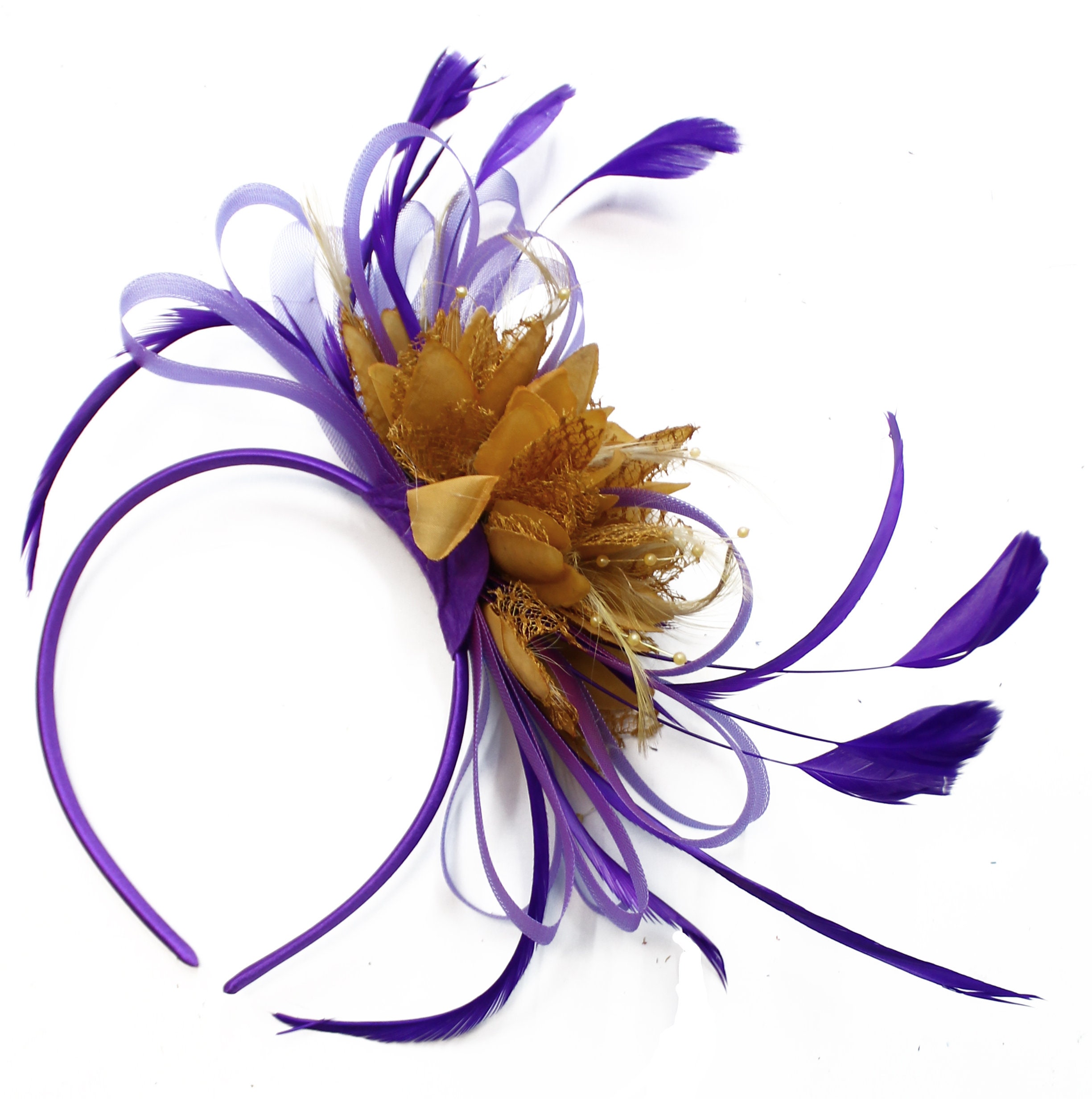 Caprilite Cadbury Purple and Mustard 