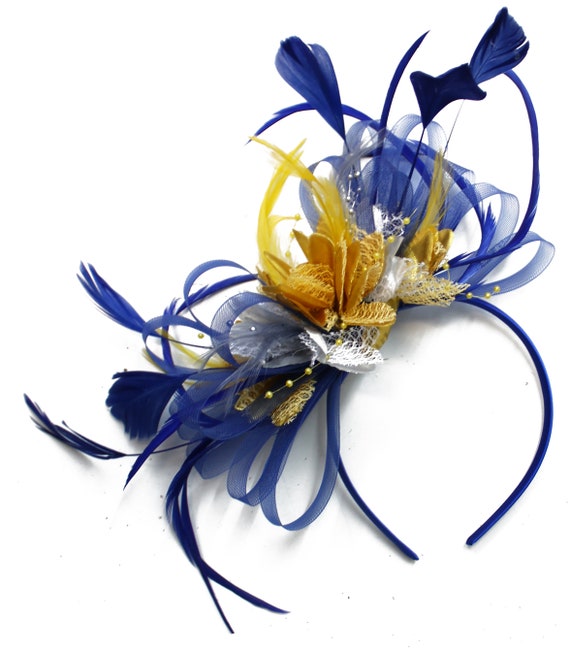 Silver Feathers Fascinator - Etsy 
