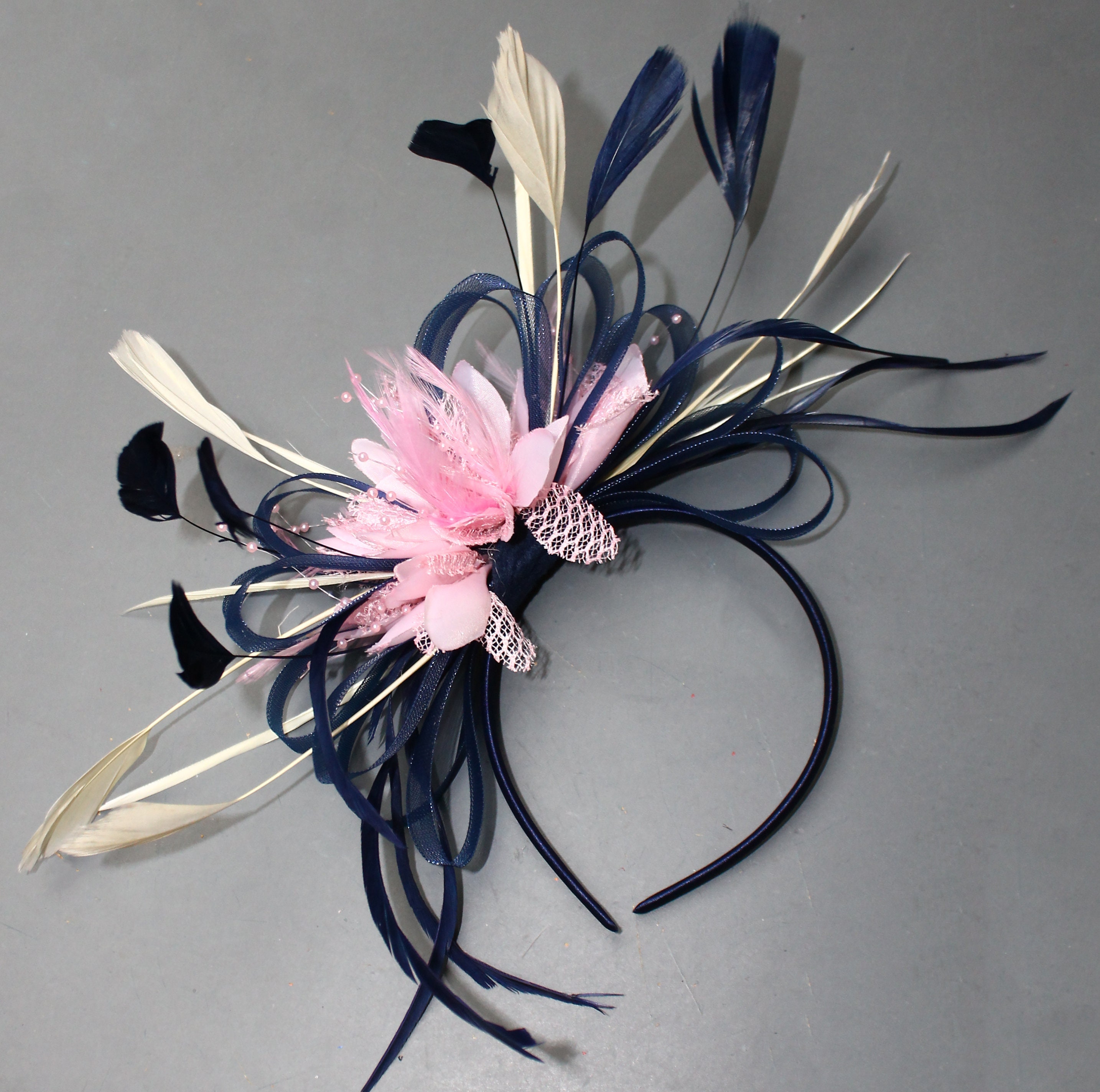 Caprilite Navy Blue Hoop \u0026 Baby Pink 