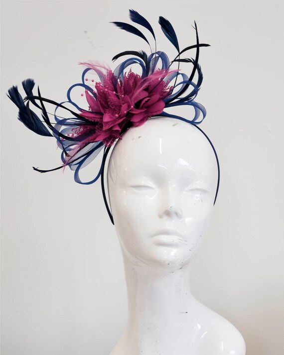 Caprilite Navy Blue Hoop \u0026 Fuchsia Hot 