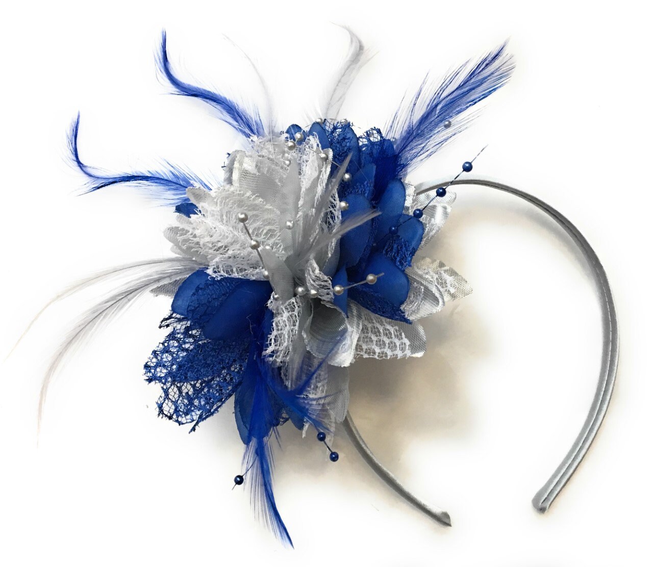 Caprilite Silver and Royal Blue 