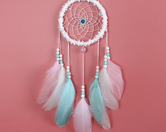 Youngeast Handmade Fantasy Rainbow Sweet Candy Girl Dream Catchers Girls Bedroom Tassels Wall Hanging Nursery Decor Set of 5 Youngeast Handmade Fantasy Rainbow Sweet Candy Girl Dream Catchers Girls Bedroom Tassels Wall Hanging Nursery Decor Set of 5