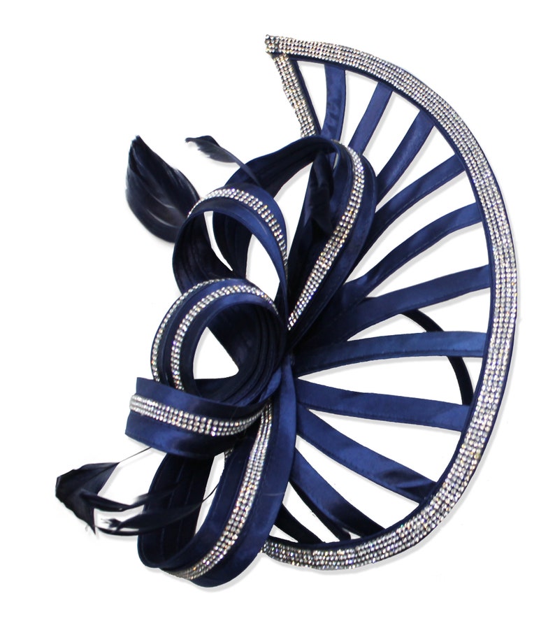 Caprilite Navy Sparkly Silver Crystal 