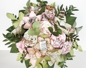 Paper Flower bouquet wedding Harry Potter Comic Marvel Pink theme EXAMPLE ONLY see description